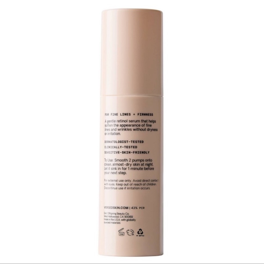 VERSED
PRESS RESTART
GENTLE
RETINOL SERUM - Picture 5 of 6